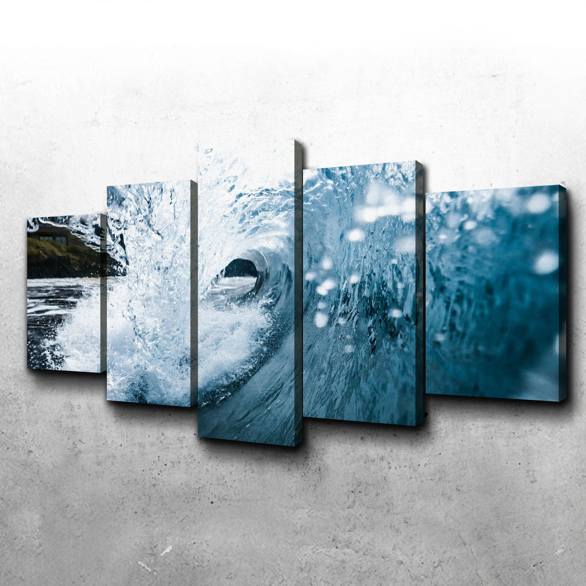 Blue Barrel Wall Art