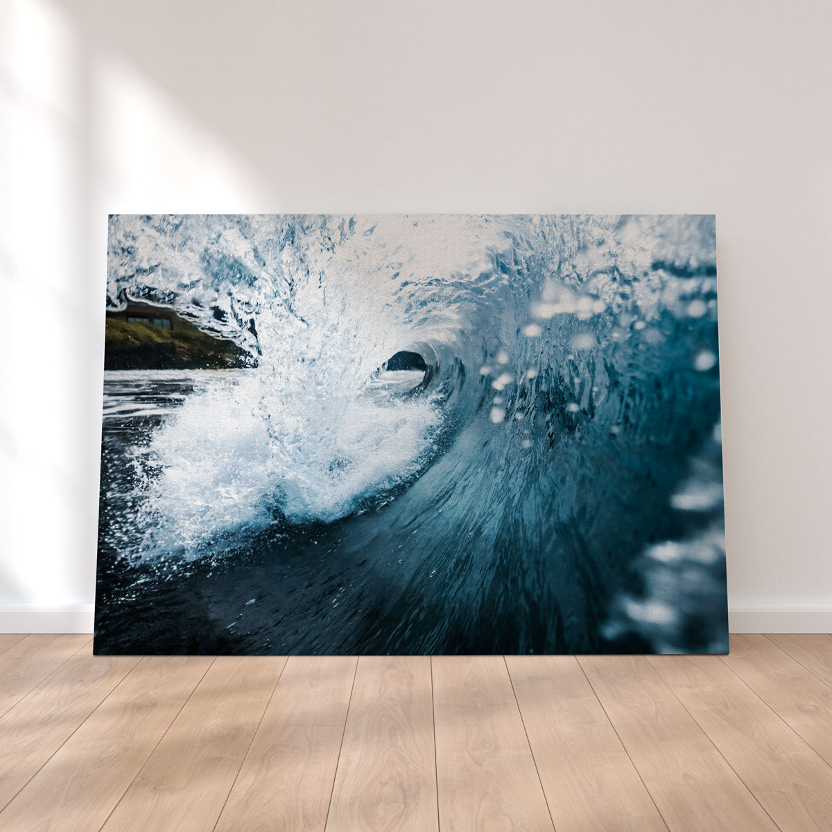 Blue Barrel Wall Art