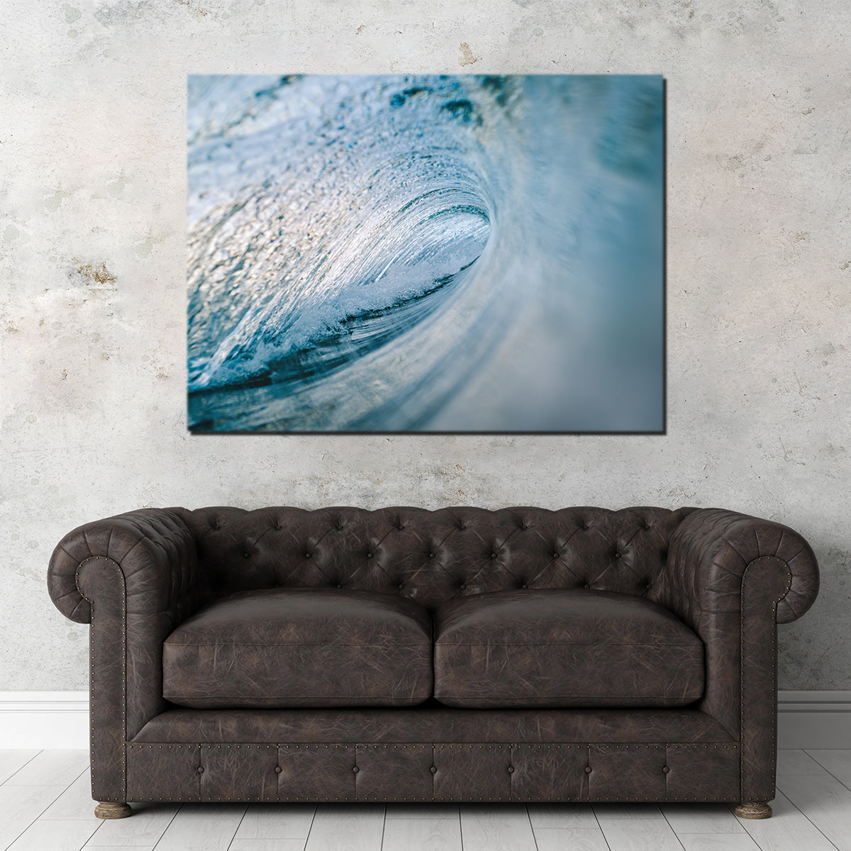 Blue Ice Wall Art