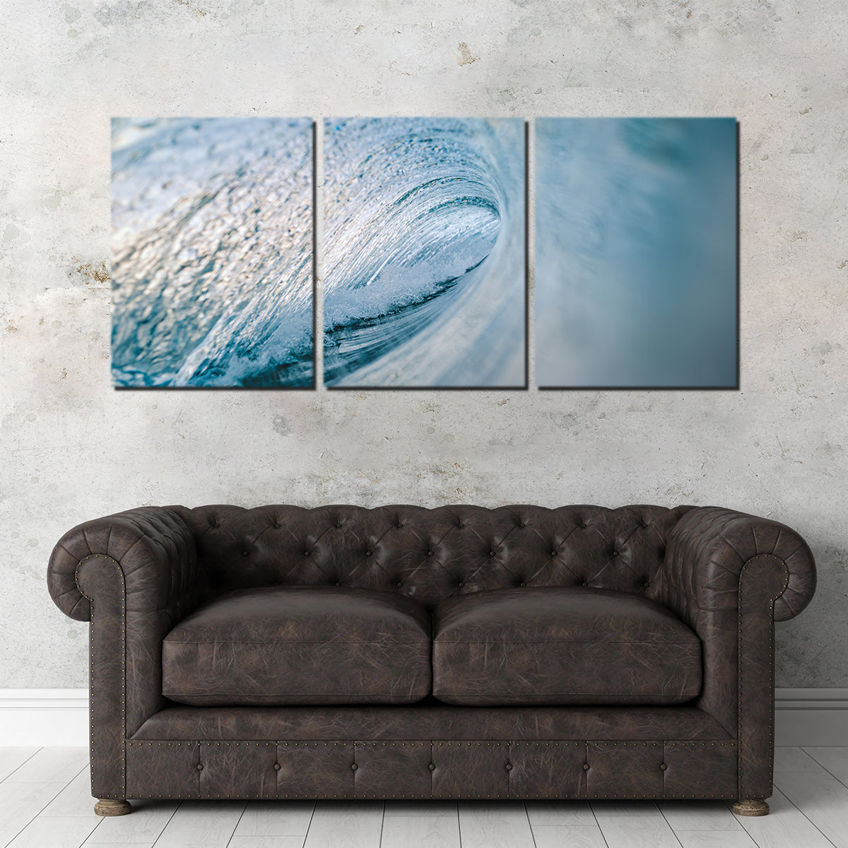 Blue Ice Wall Art