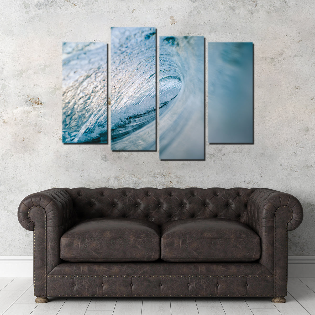 Blue Ice Wall Art