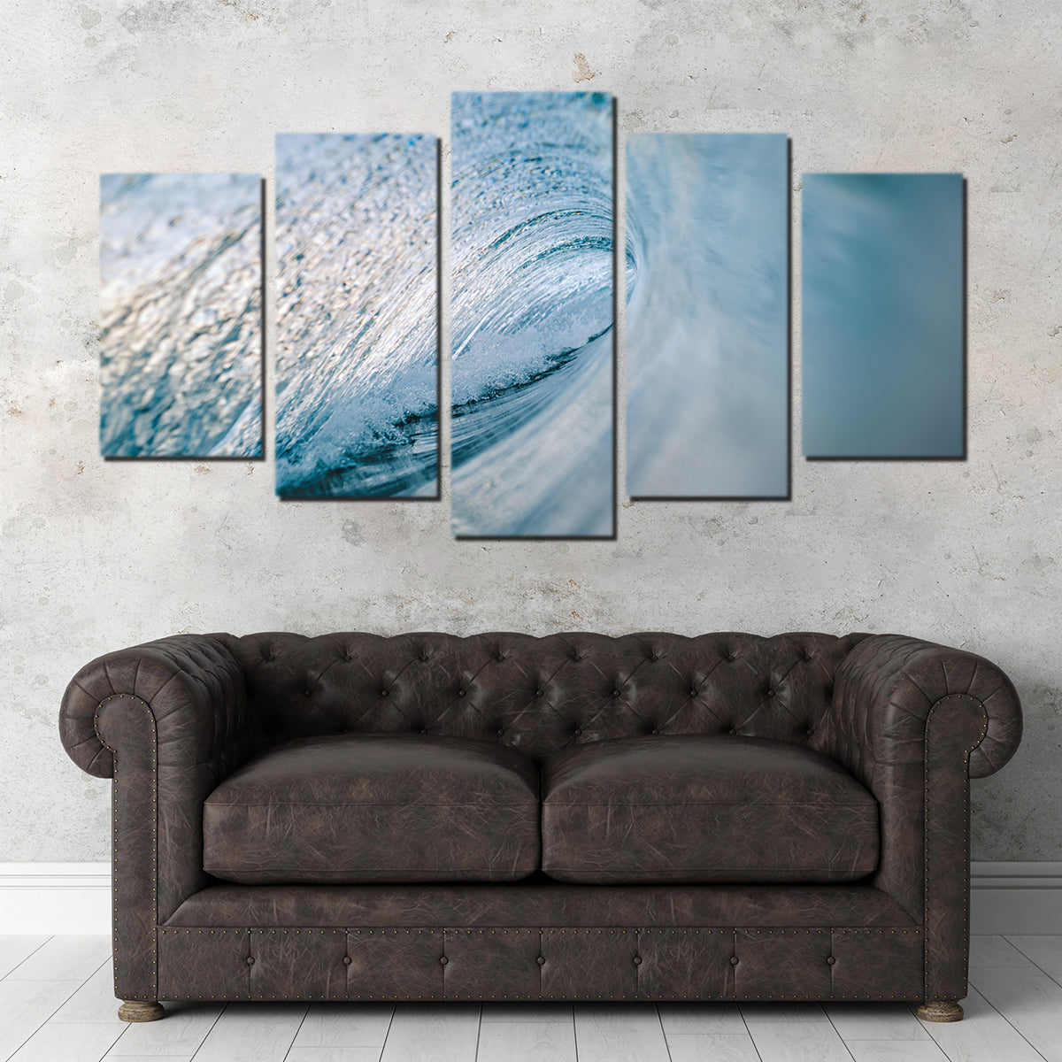 Blue Ice Wall Art