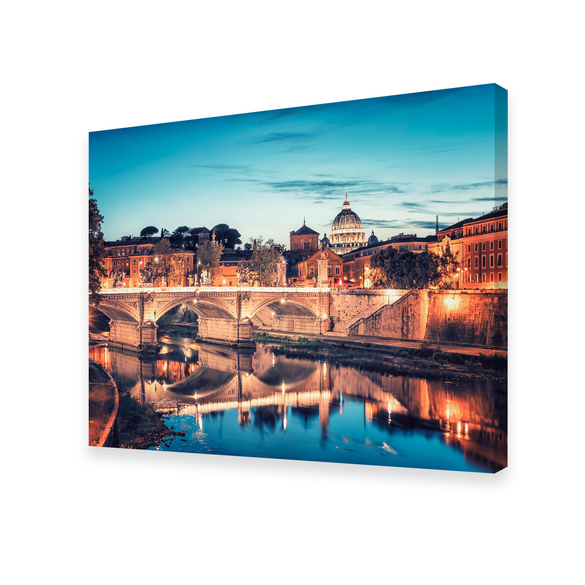 Blue Rome Wall Art