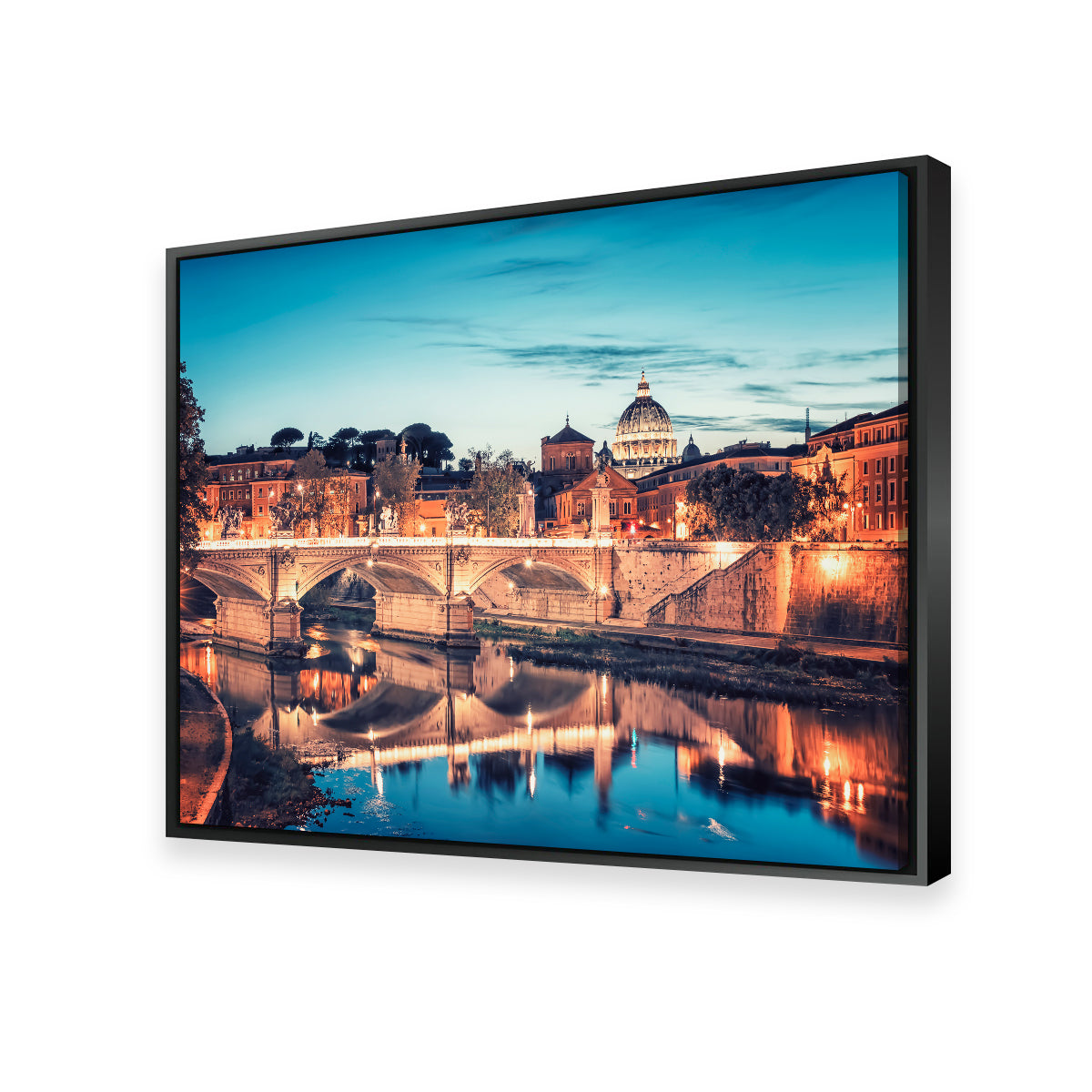 Blue Rome Wall Art