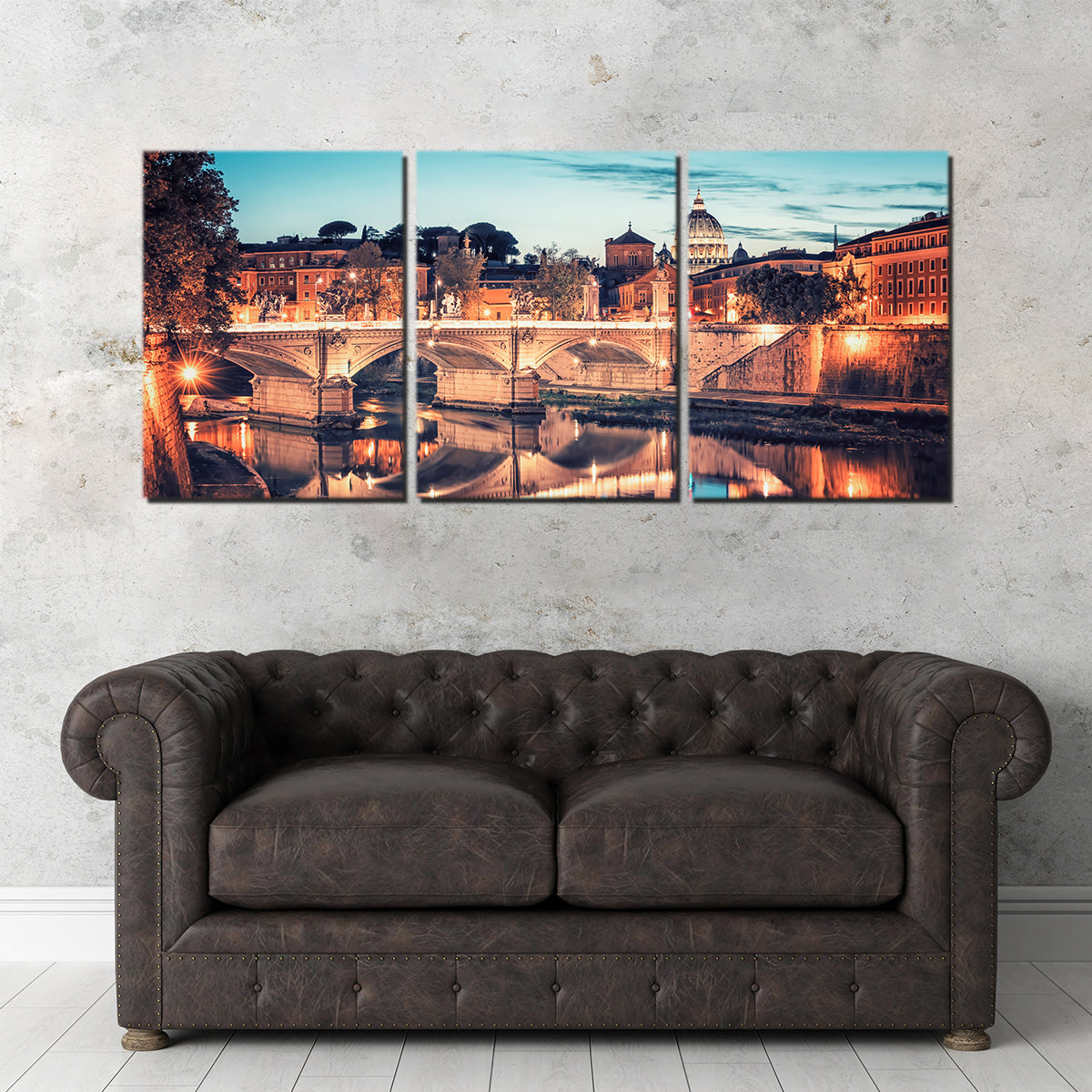 Blue Rome Wall Art