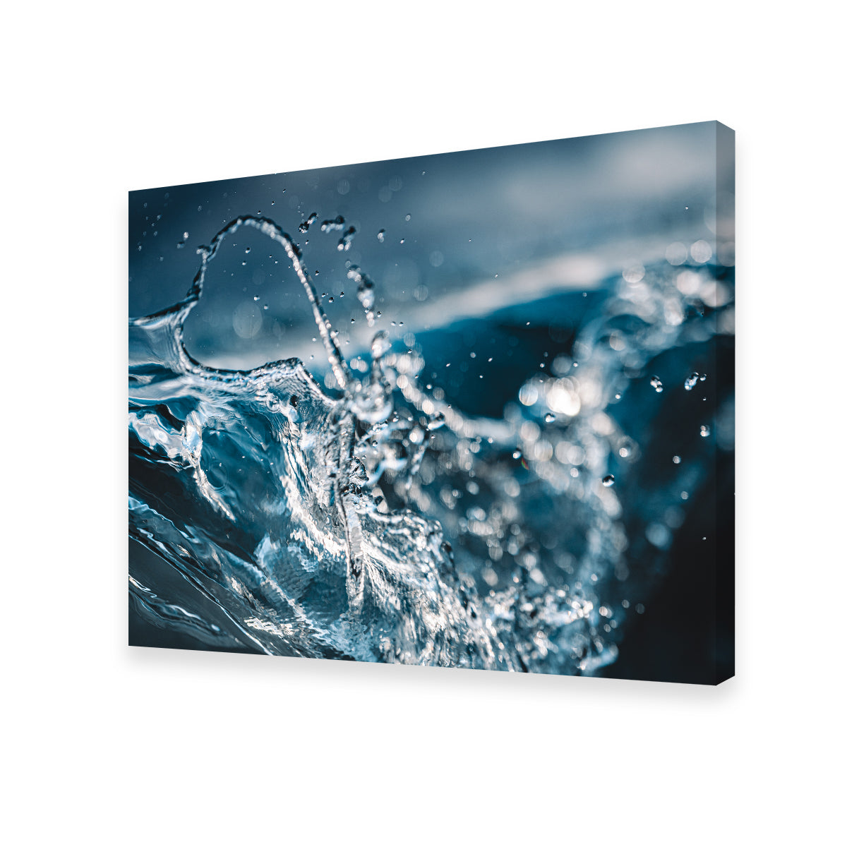 Blue Splash Wall Art