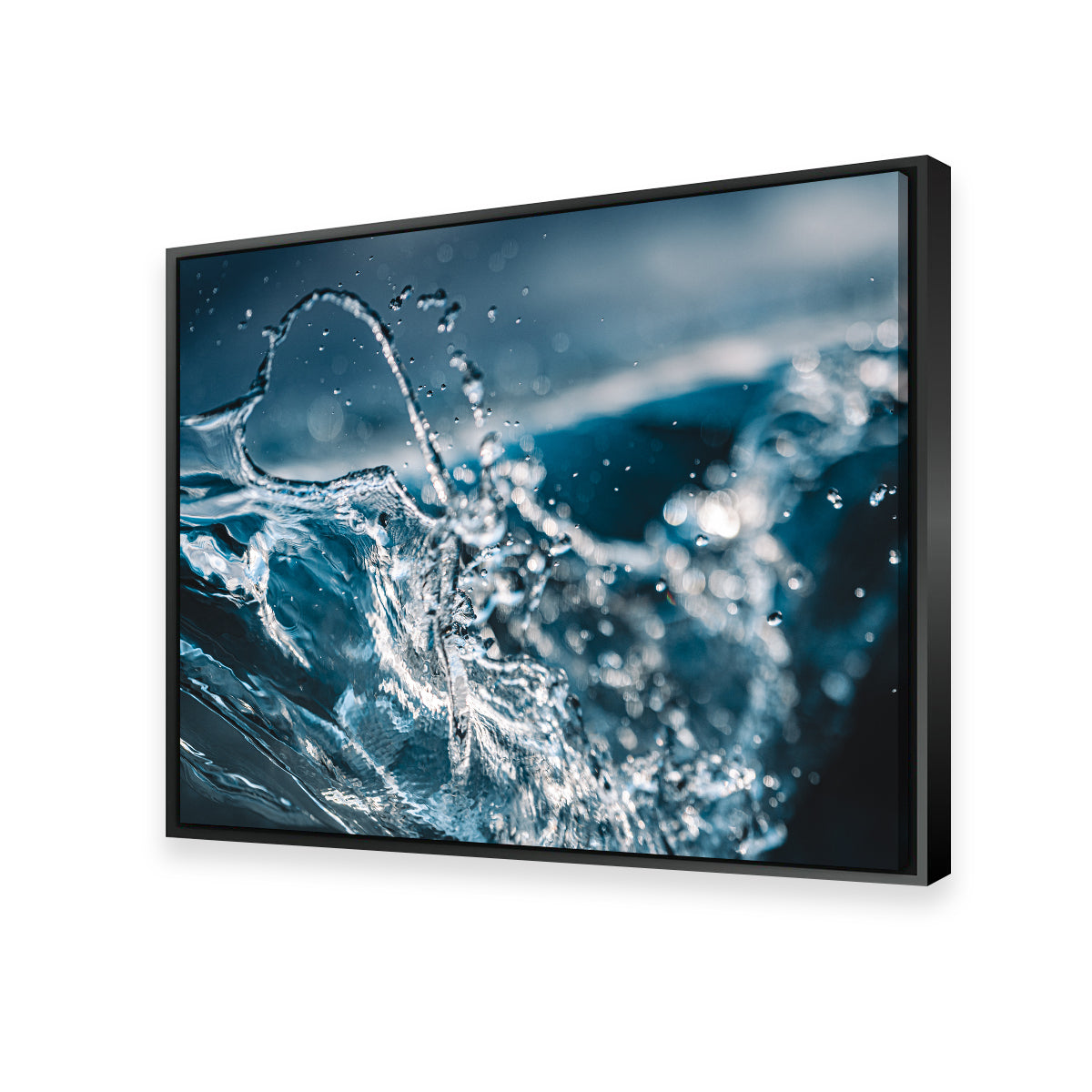 Blue Splash Wall Art