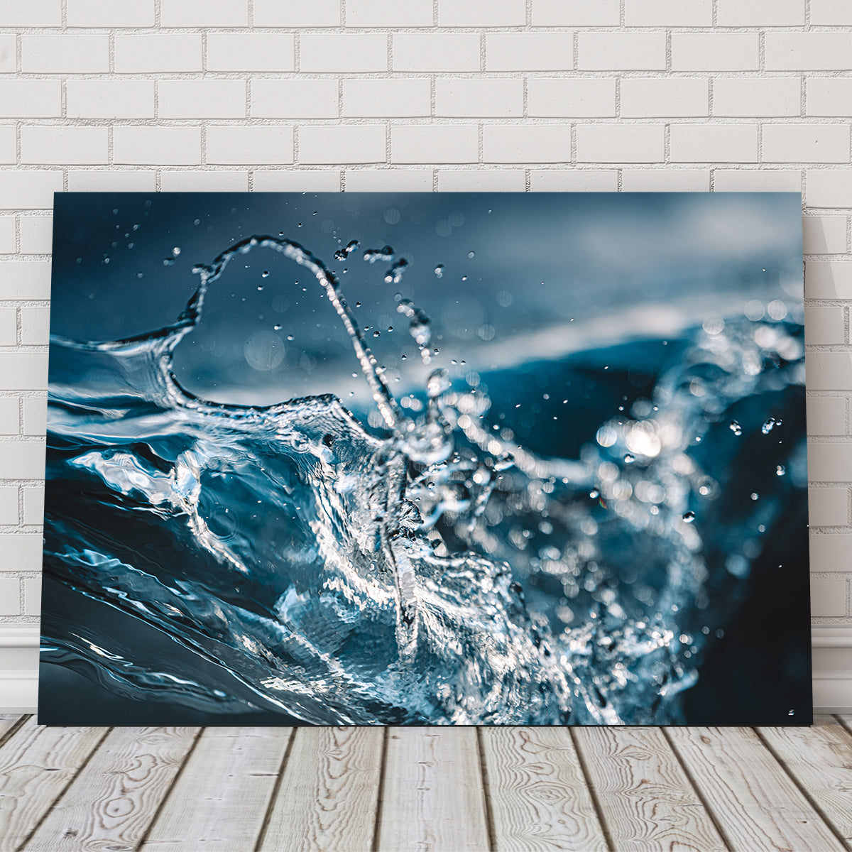 Blue Splash Wall Art