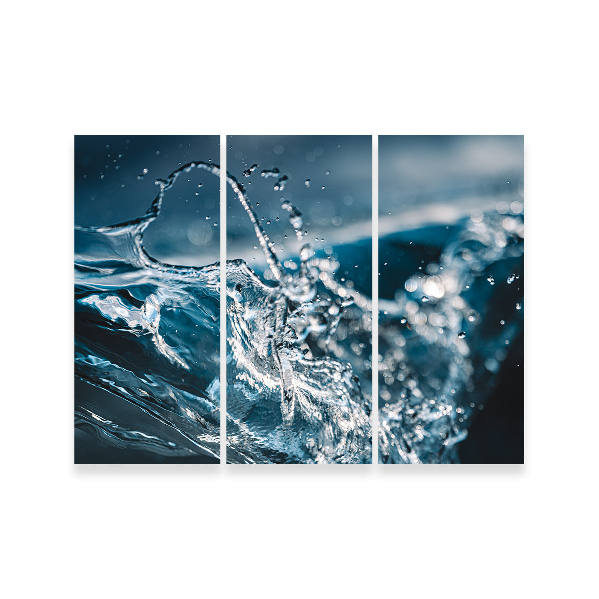 Blue Splash Wall Art
