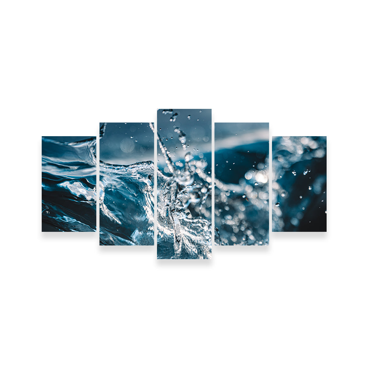 Blue Splash Wall Art
