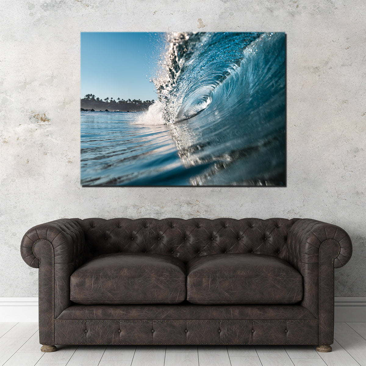 Blue Wave Wall Art