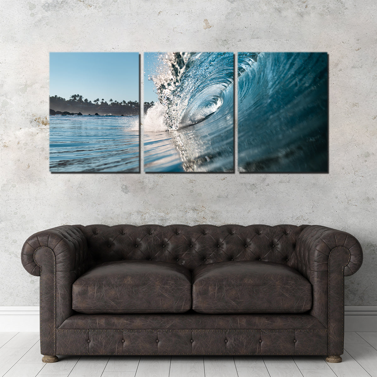 Blue Wave Wall Art