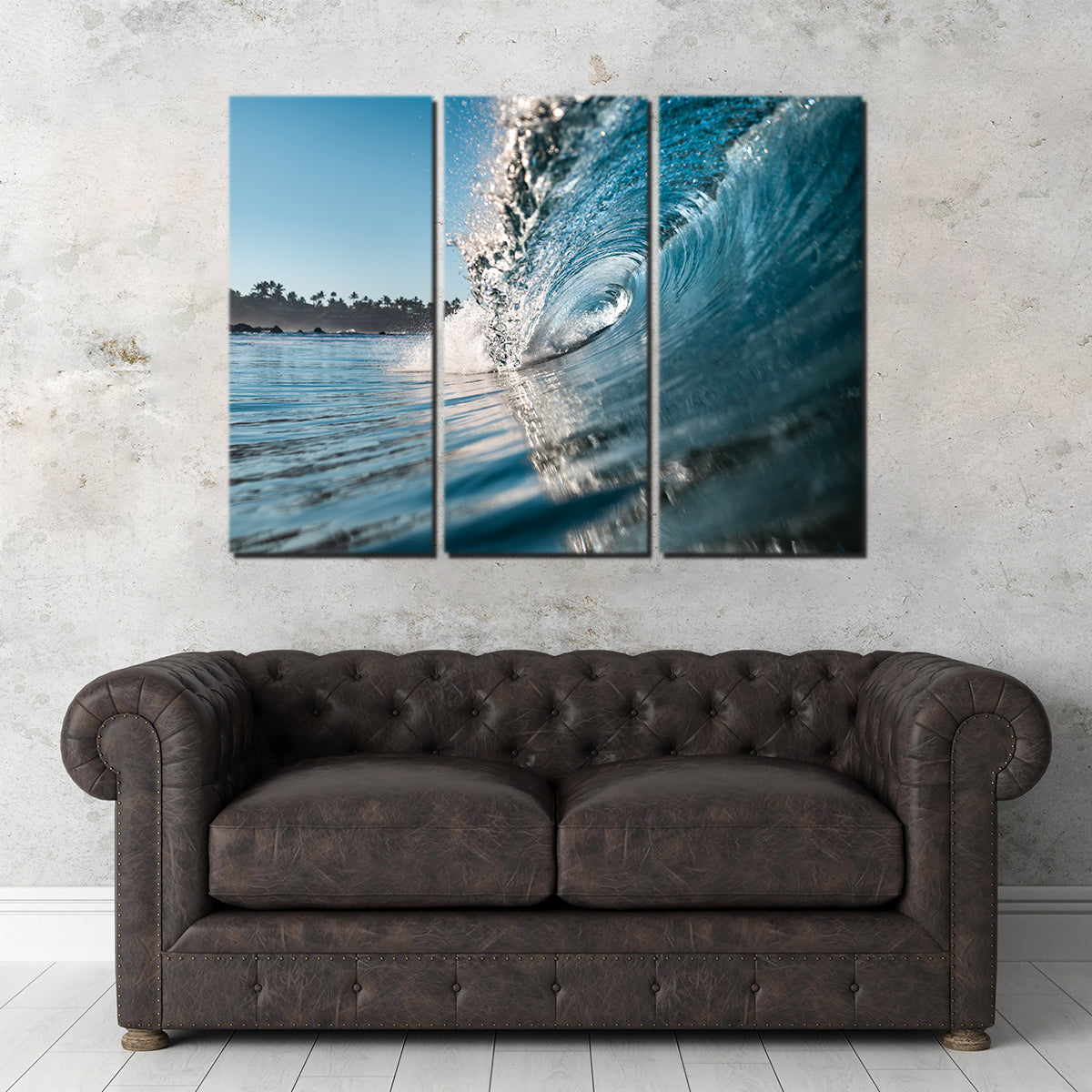 Blue Wave Wall Art