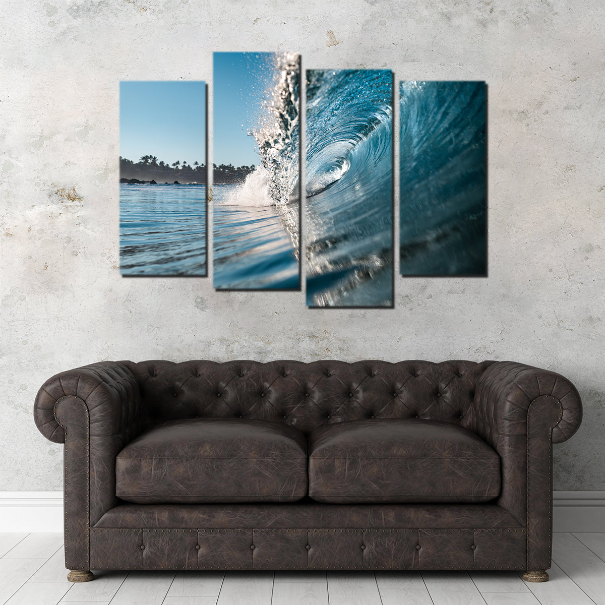 Blue Wave Wall Art