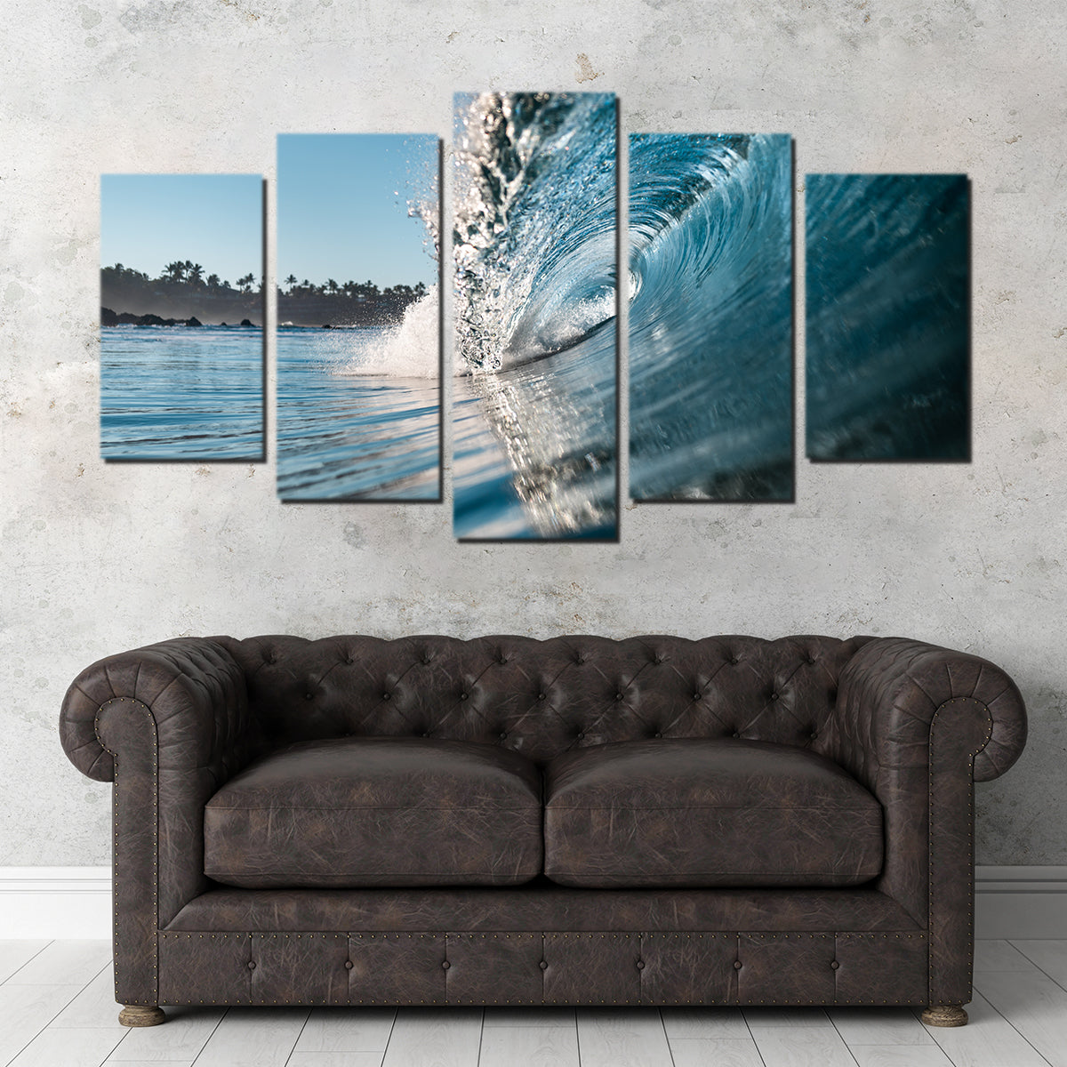 Blue Wave Wall Art
