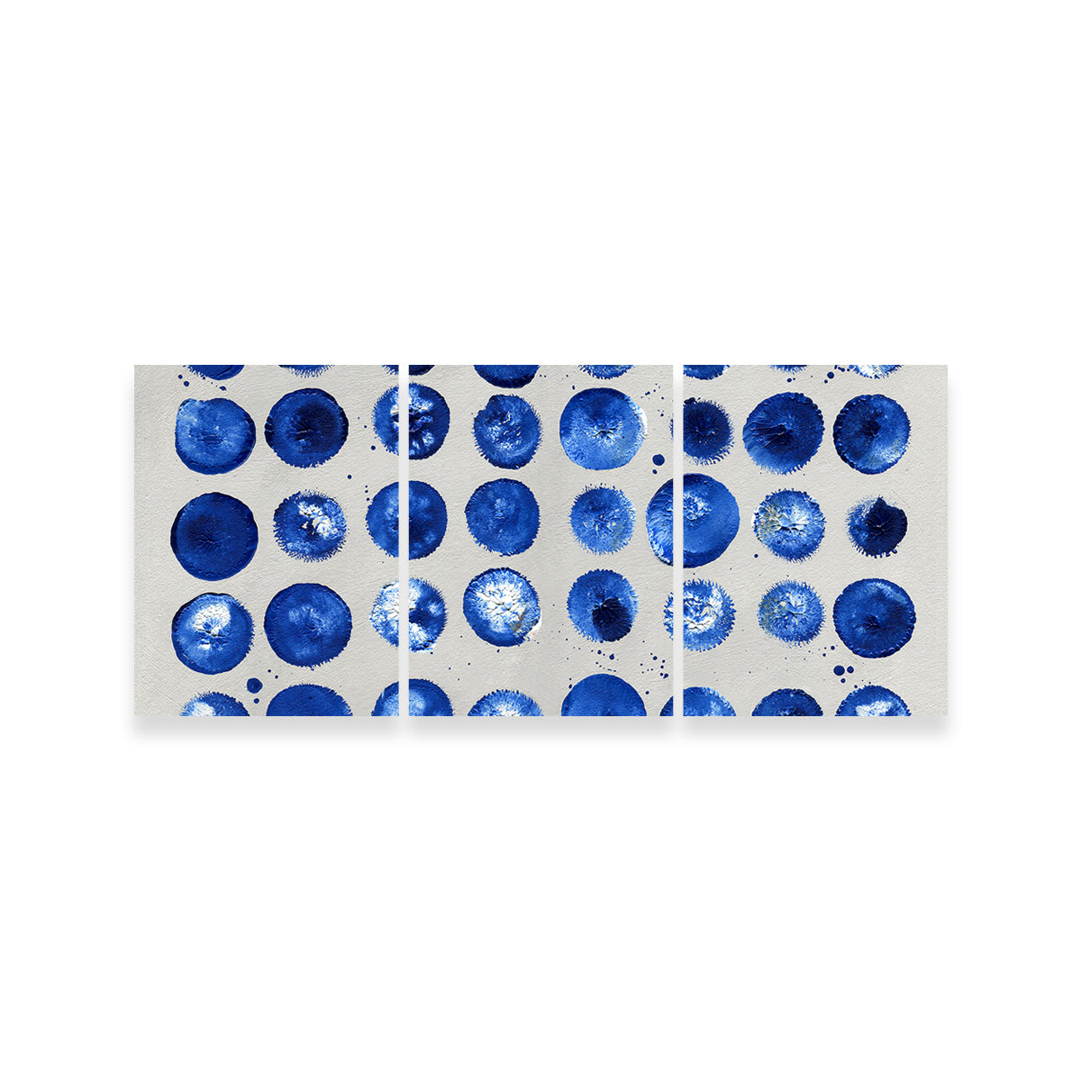 Blue Circles Wall Art