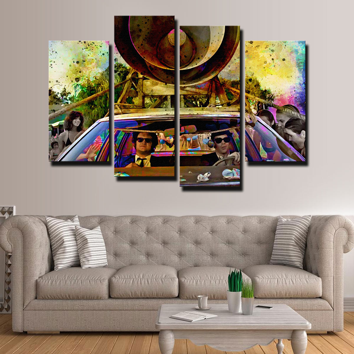 Bluesmobile Wall Art