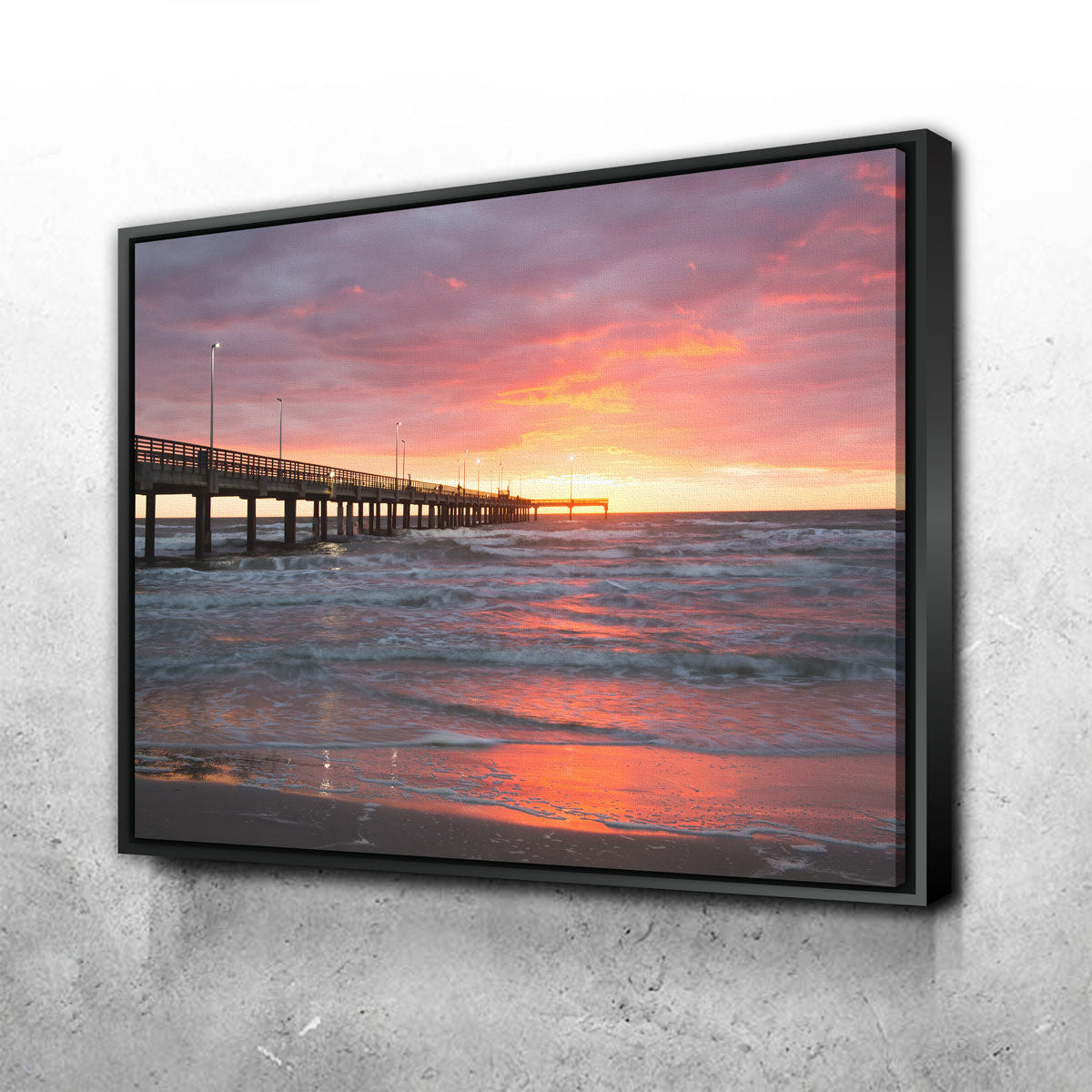 Bob Hall Pier Corpus Christi Wall Art