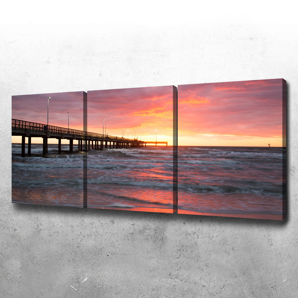 Bob Hall Pier Corpus Christi Wall Art