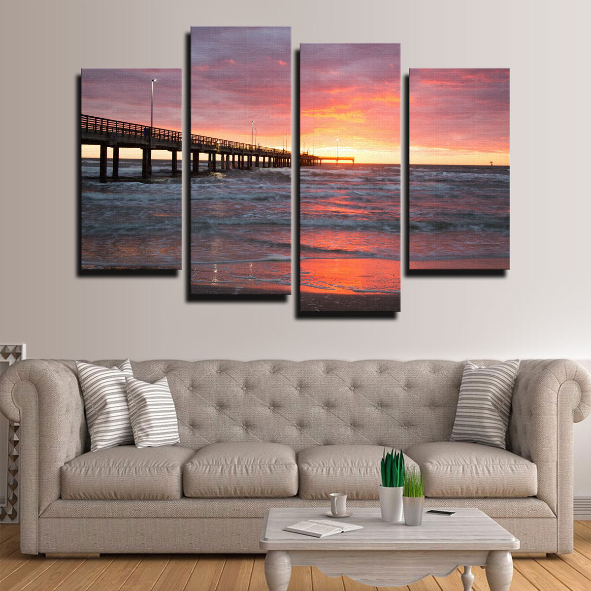 Bob Hall Pier Corpus Christi Wall Art