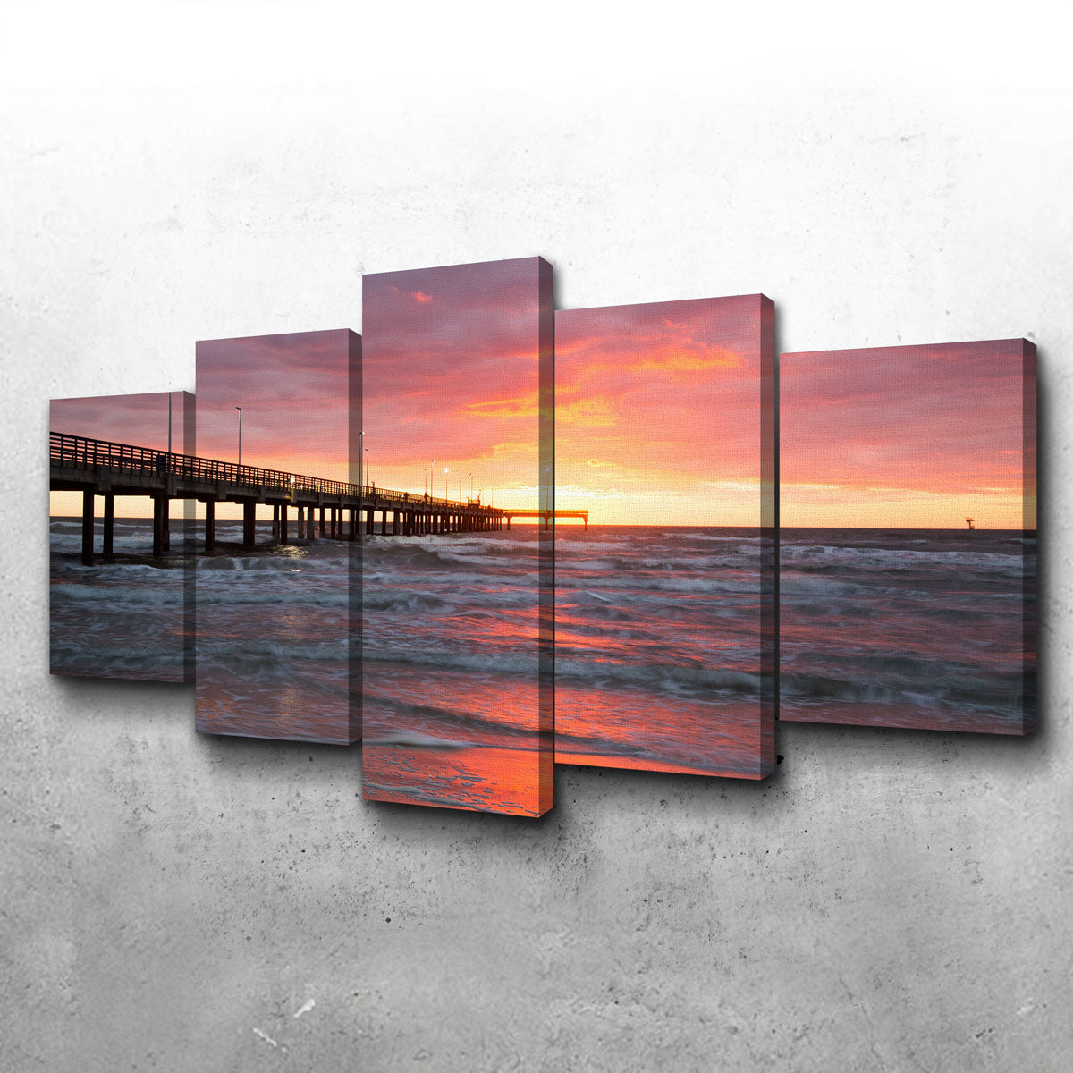 Bob Hall Pier Corpus Christi Wall Art