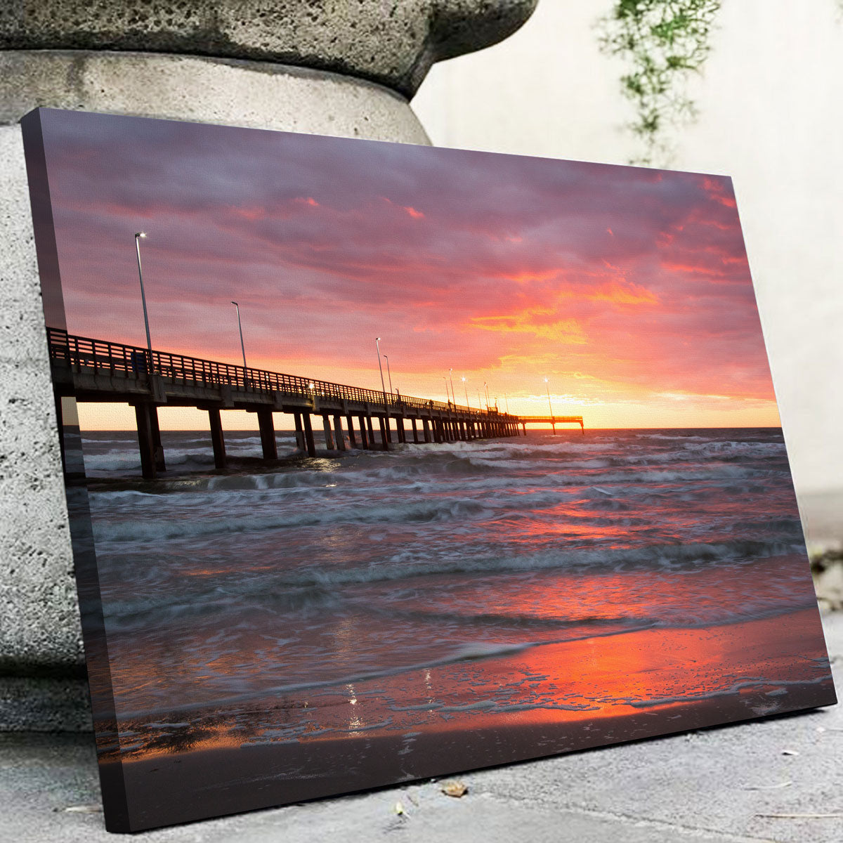 Bob Hall Pier Corpus Christi Wall Art