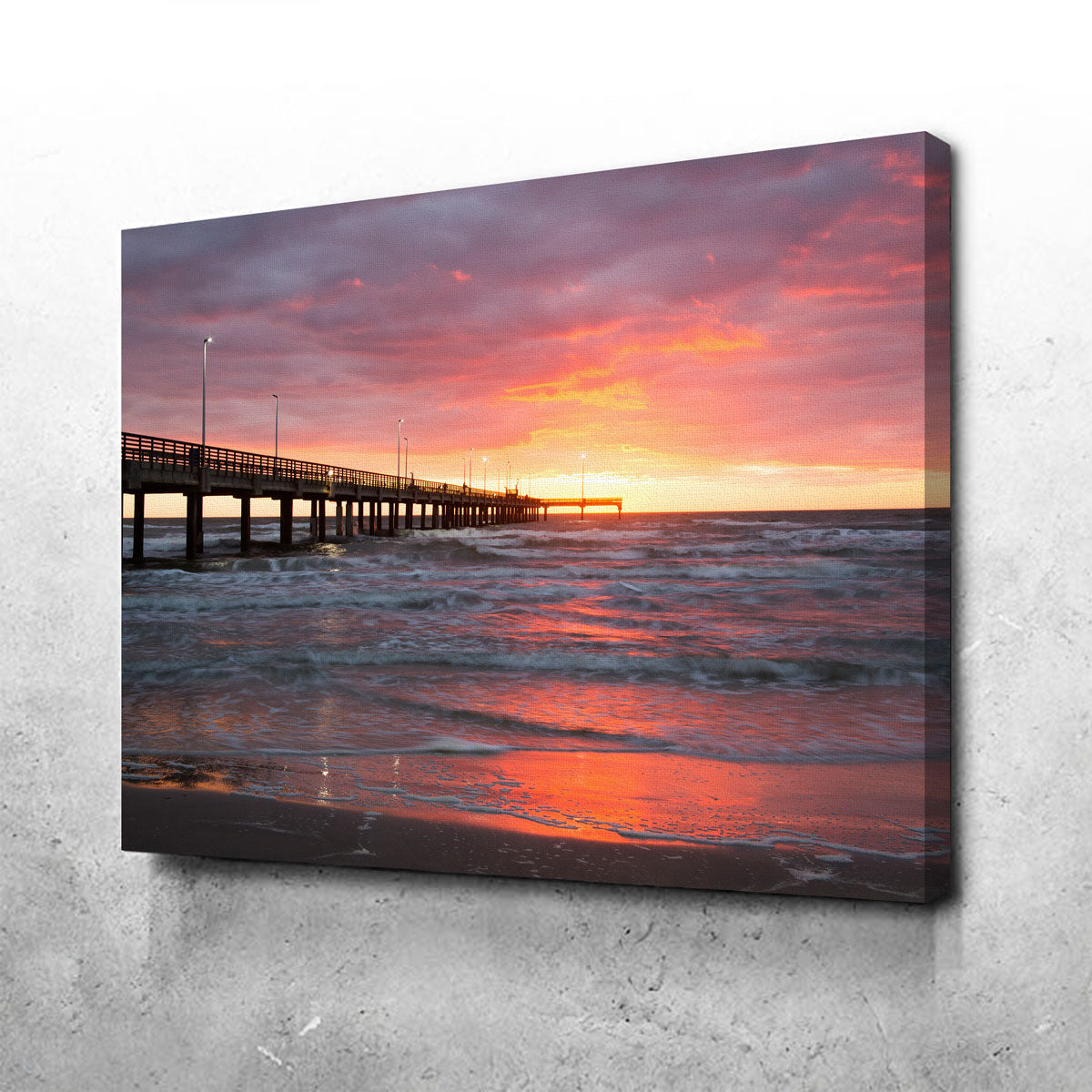 Bob Hall Pier Corpus Christi Wall Art