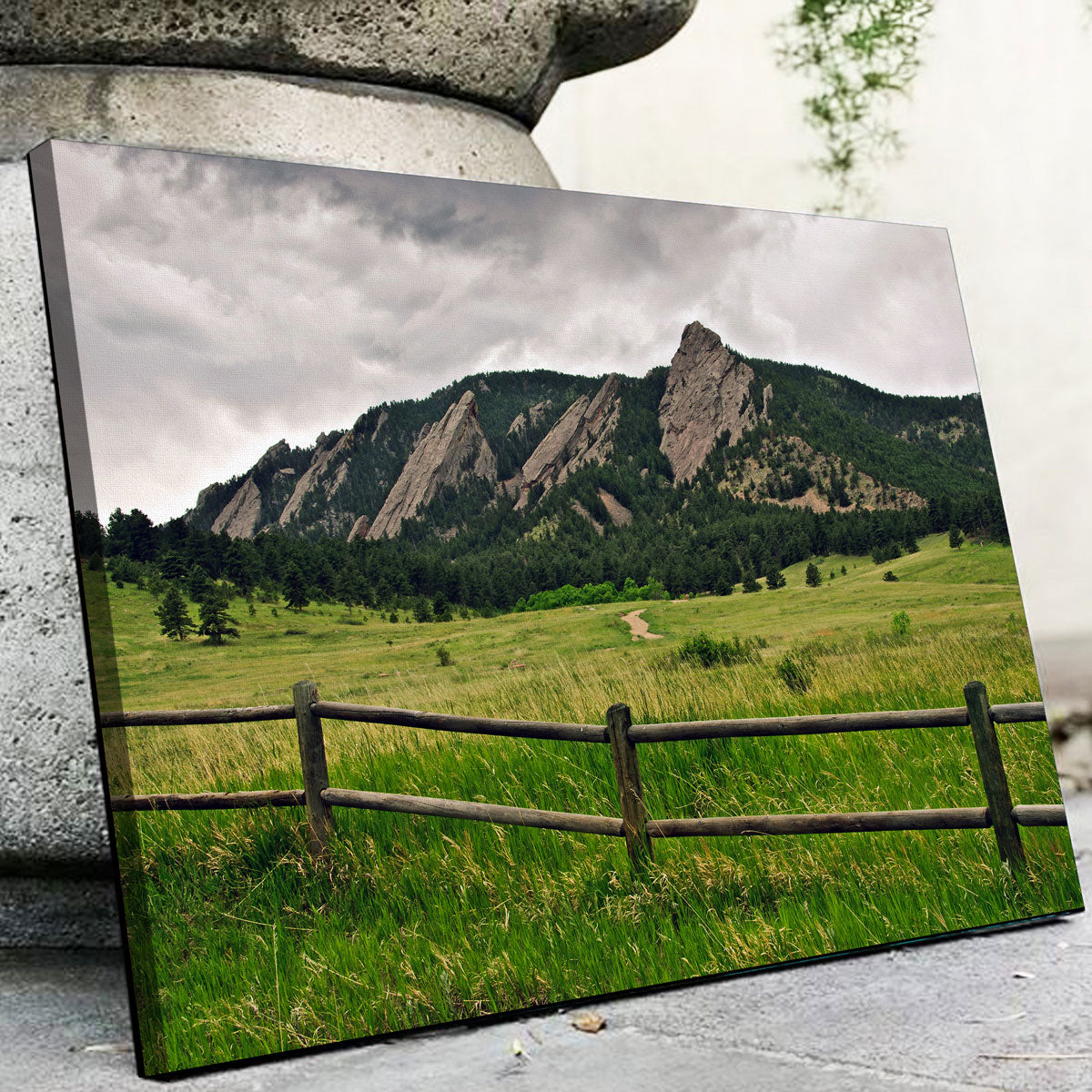 Boulder Flatirons Wall Art