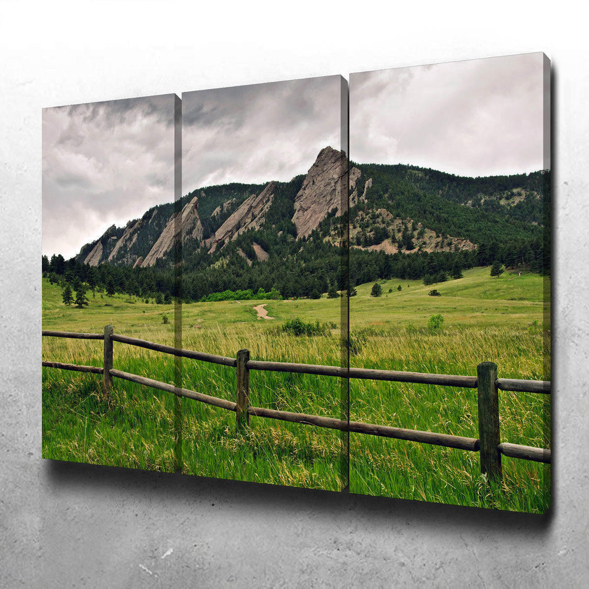 Boulder Flatirons Wall Art