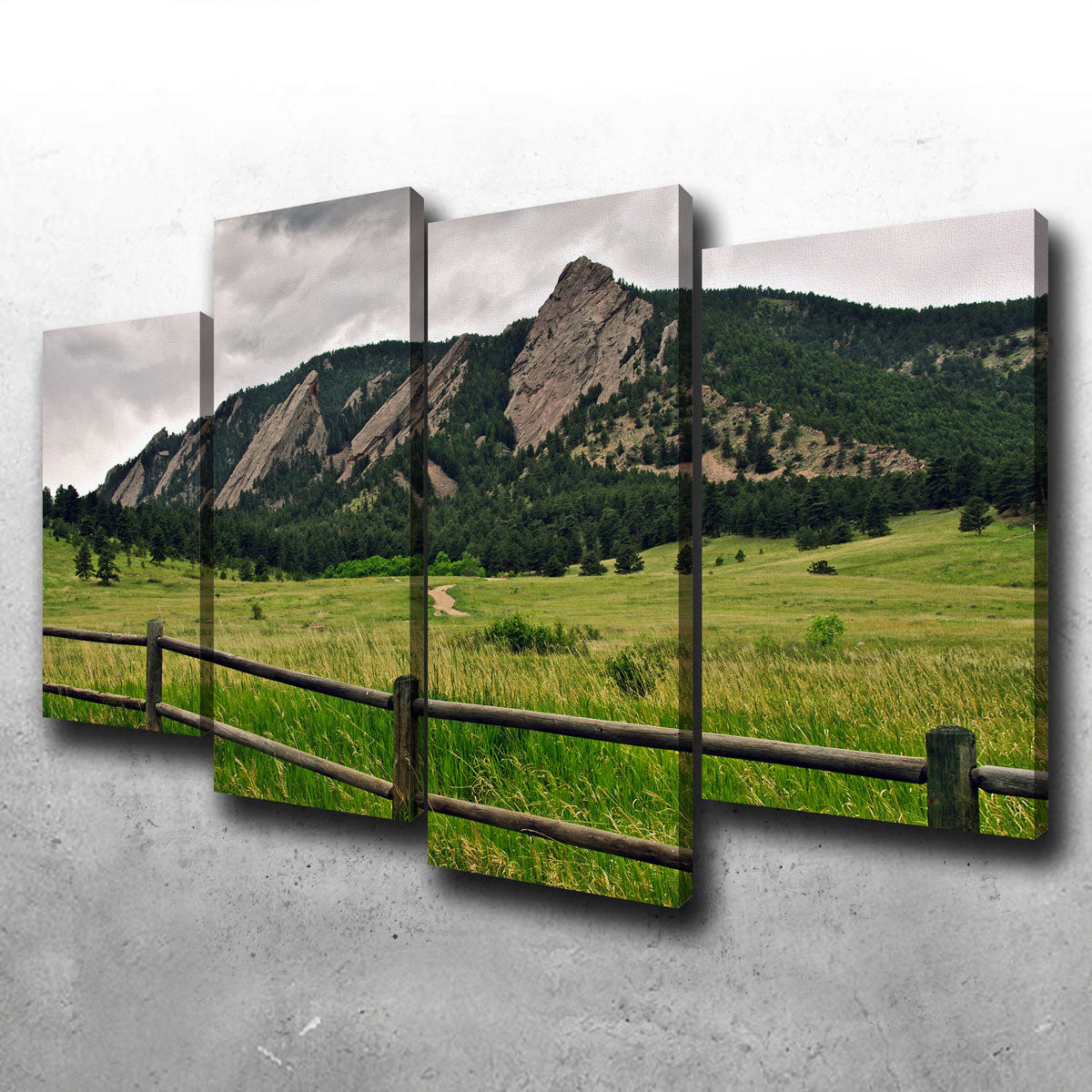 Boulder Flatirons Wall Art