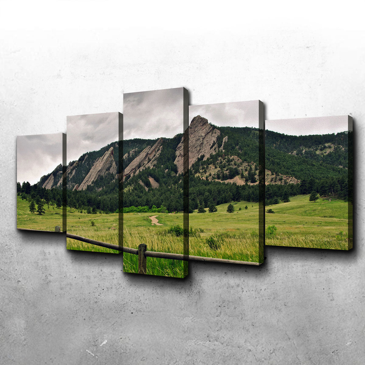 Boulder Flatirons Wall Art