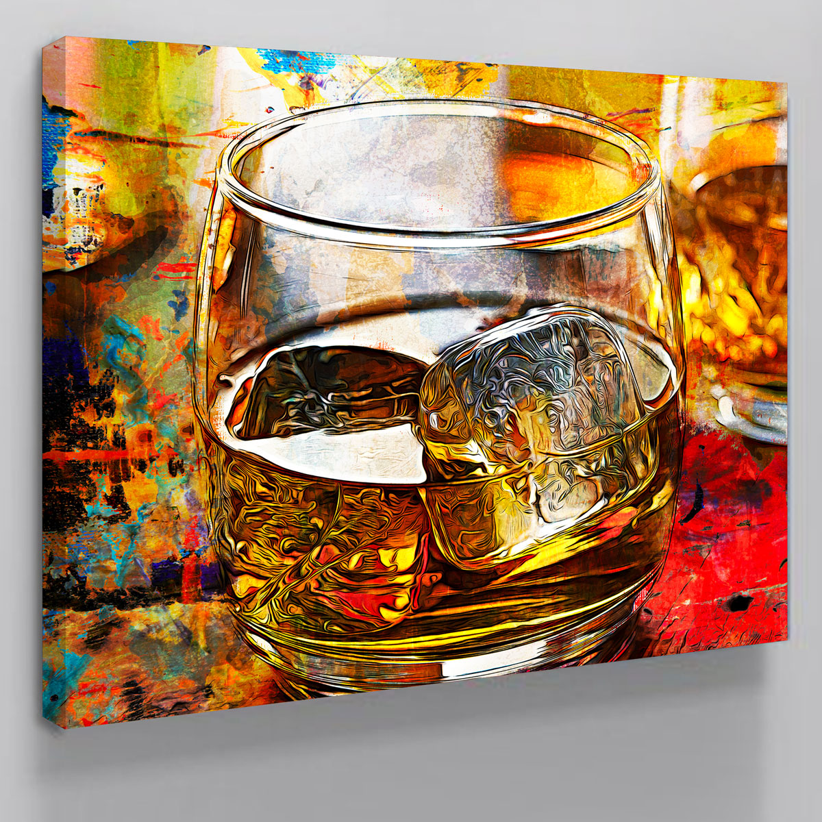 Bourbon Whiskey Abstract