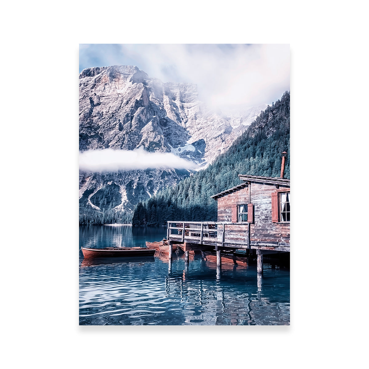 Braies Lake Wall Art