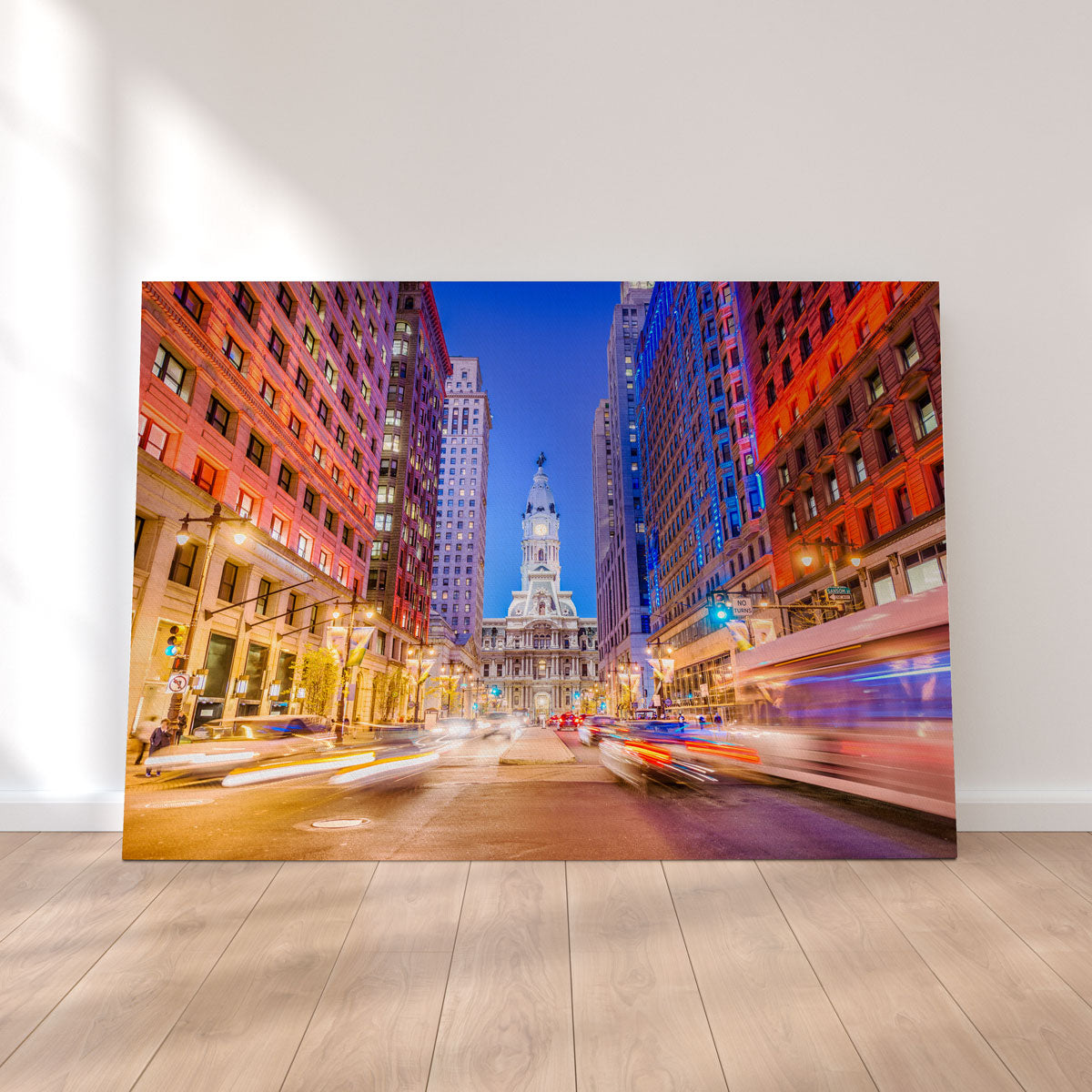 Broad Street with City Hall Wall Art