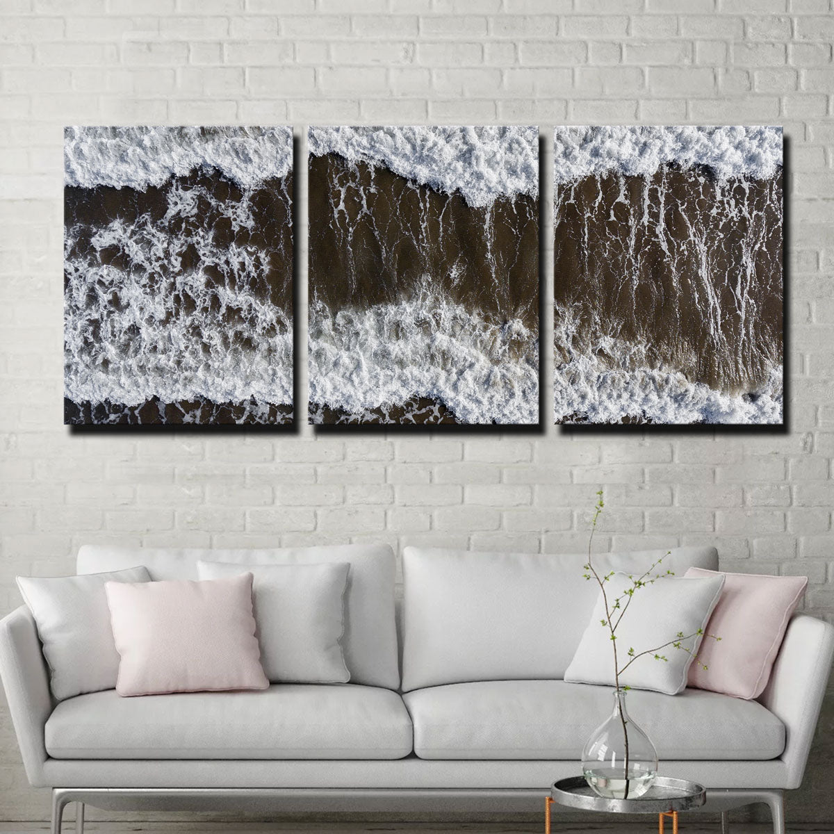 Brown Wake Wall Art