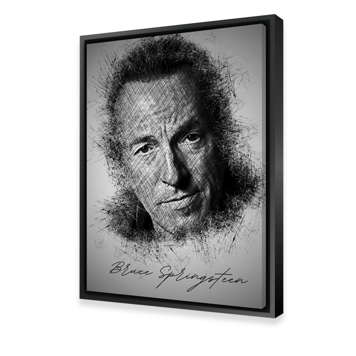 Bruce Springsteen Sketch Wall Art