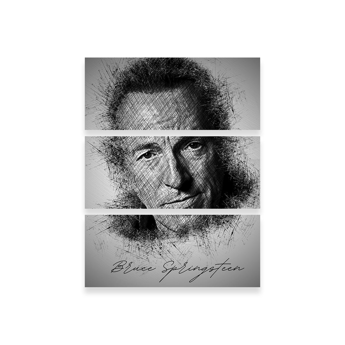 Bruce Springsteen Sketch Wall Art