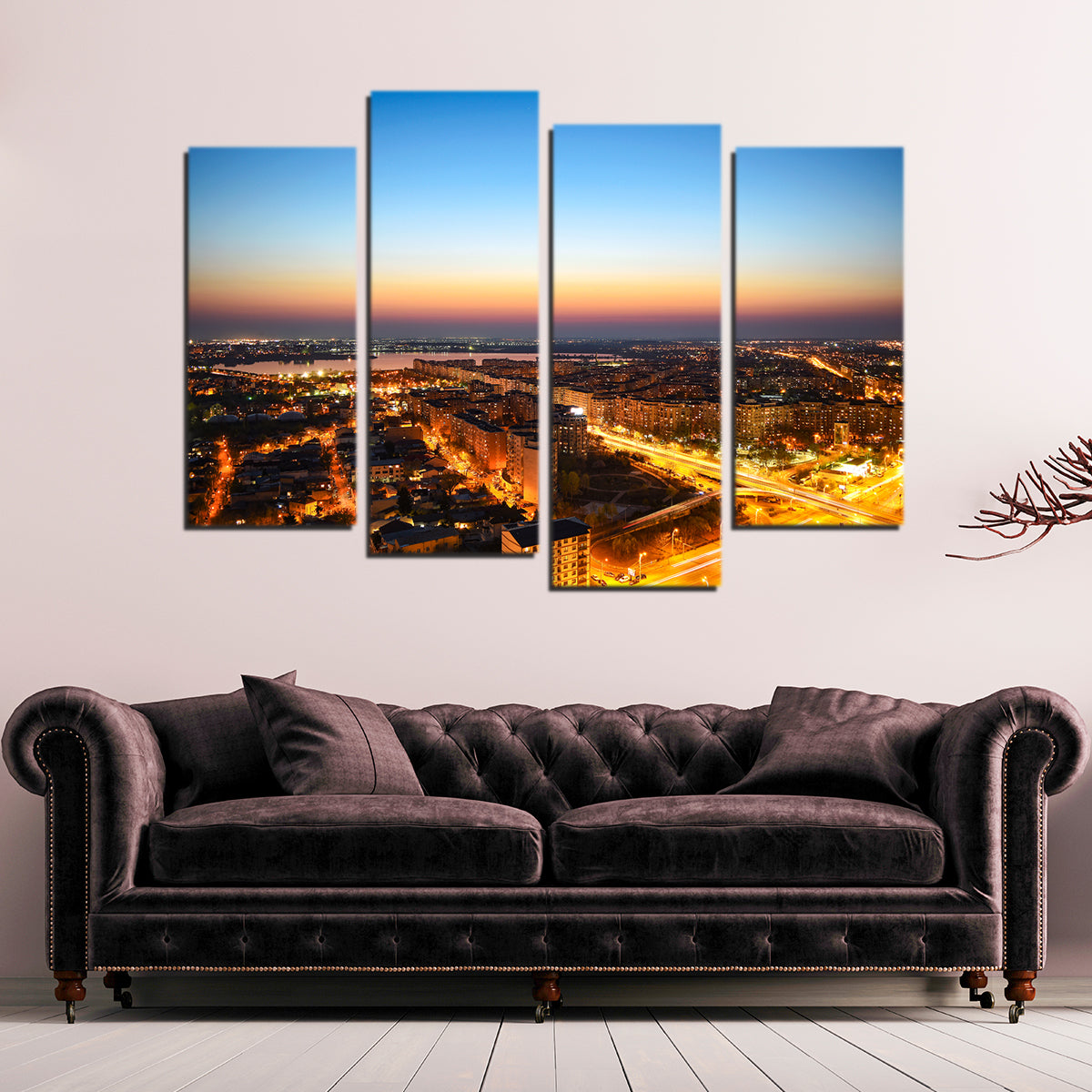 Bucharest Lights Wall Art