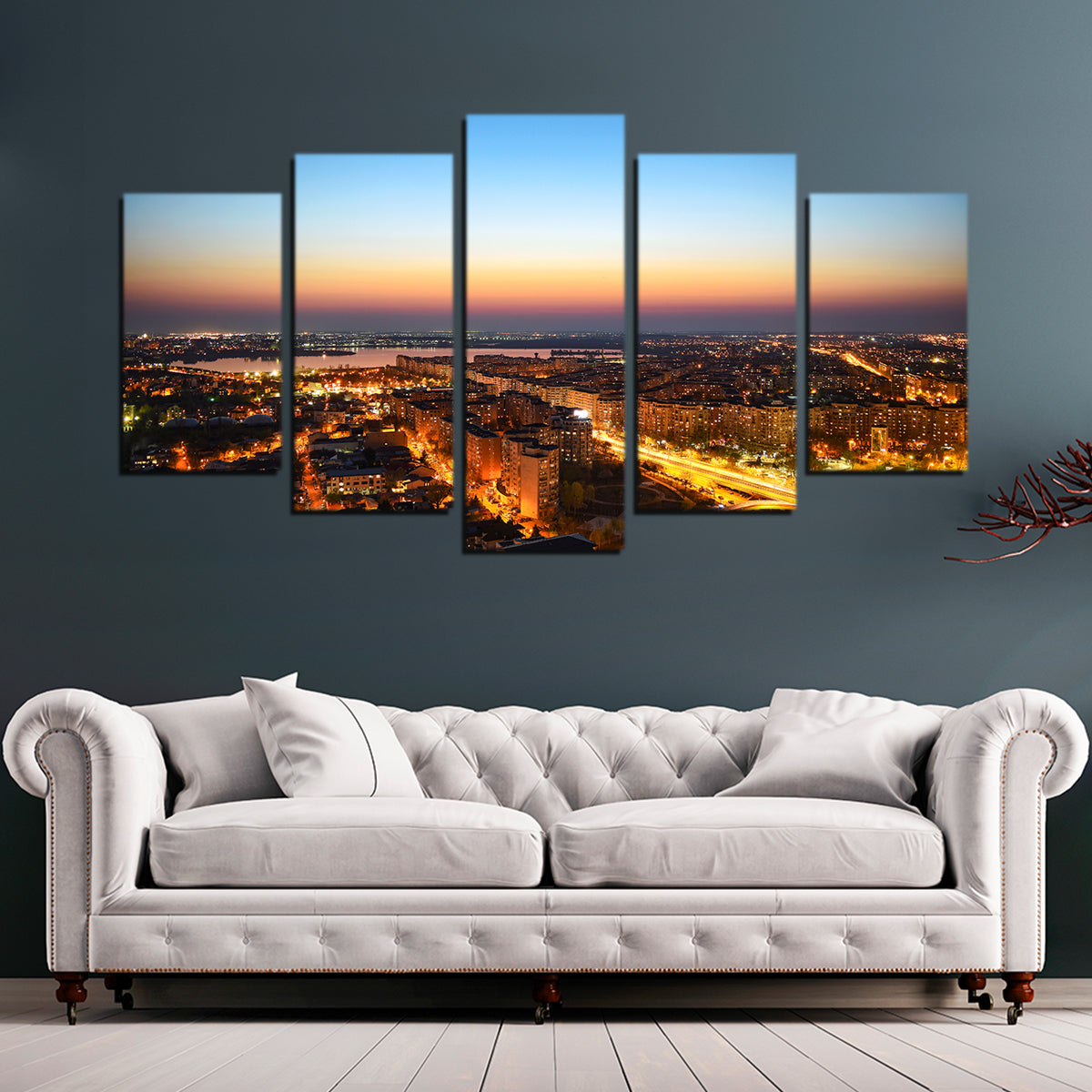 Bucharest Lights Wall Art