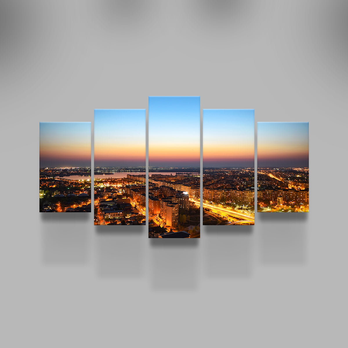 Bucharest Lights Wall Art