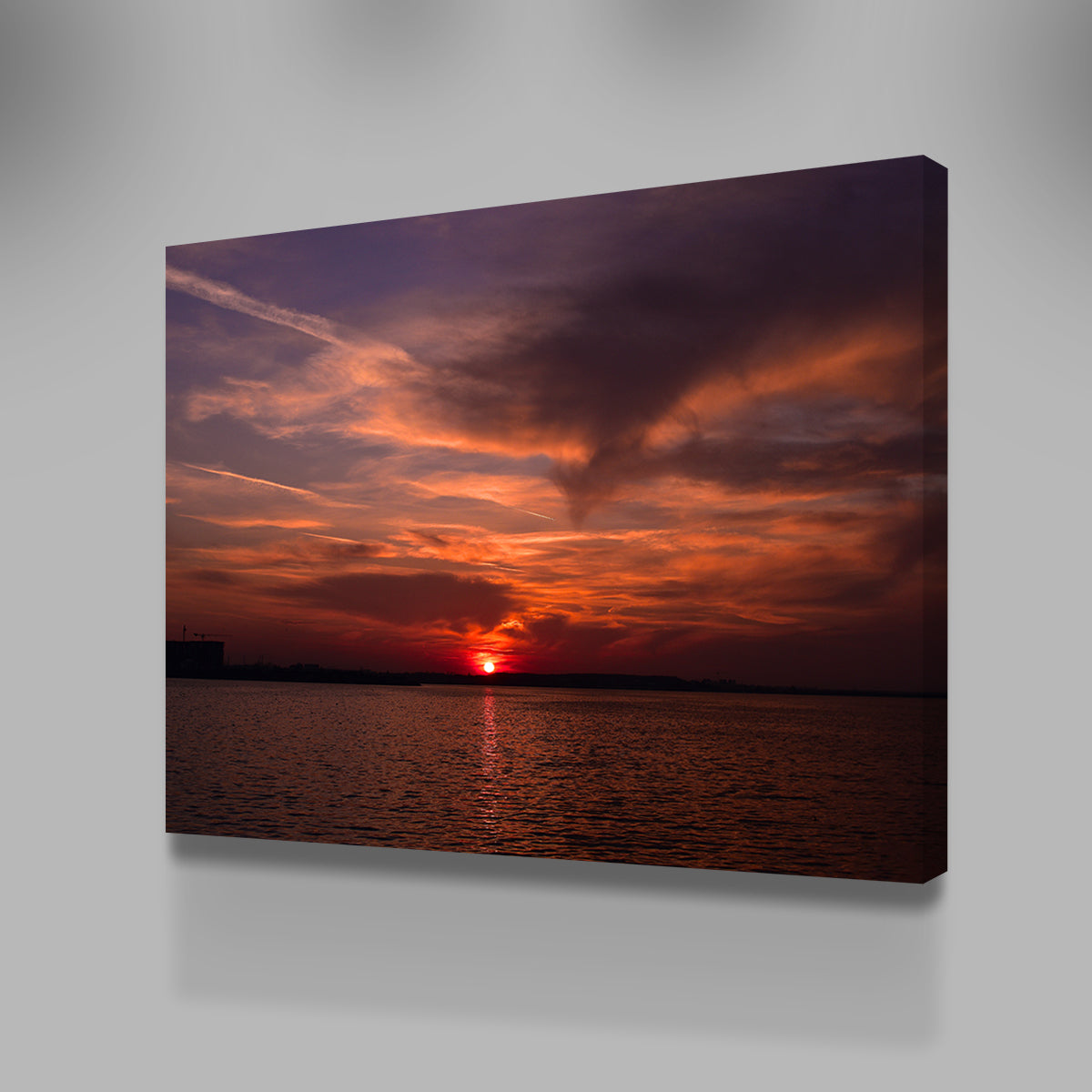 Bucharest Sunset 1 Wall Art