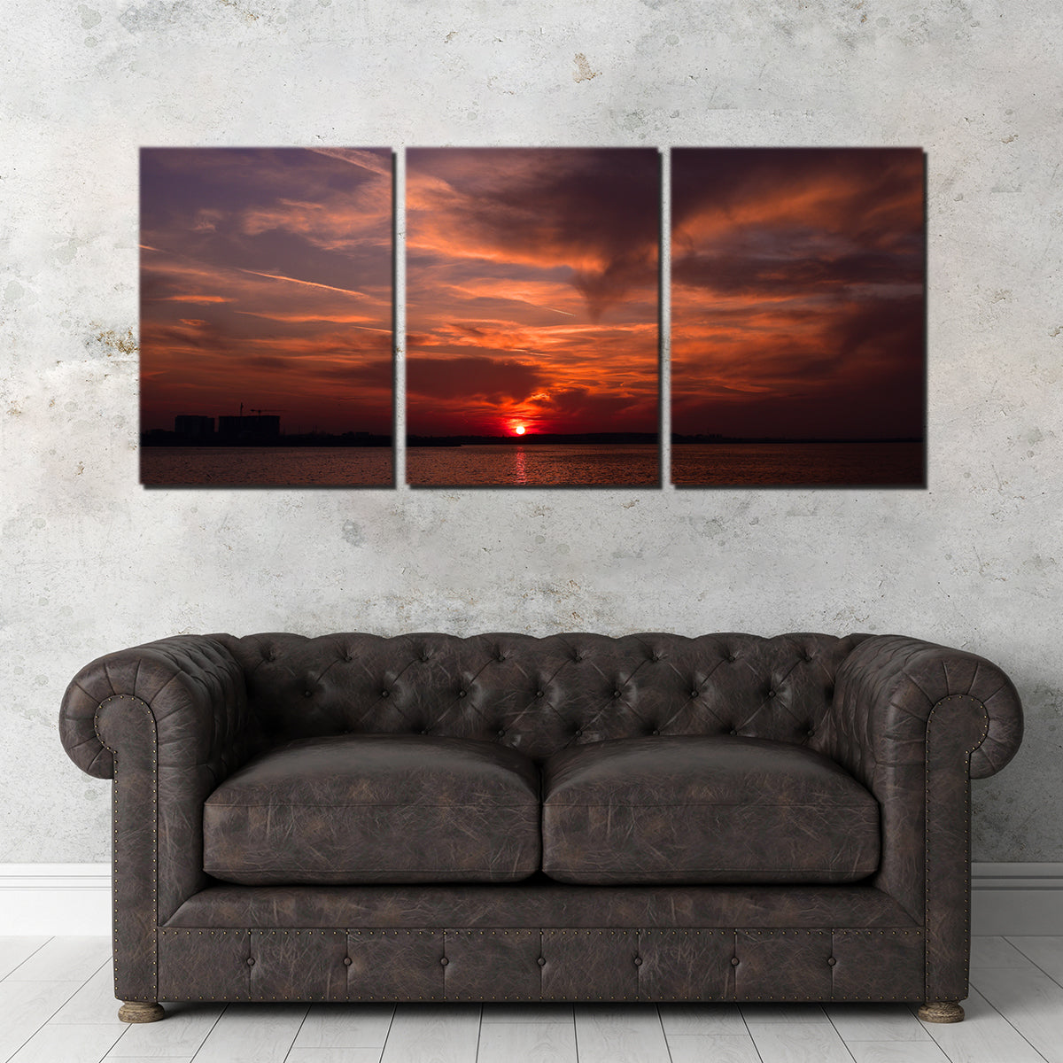 Bucharest Sunset 1 Wall Art