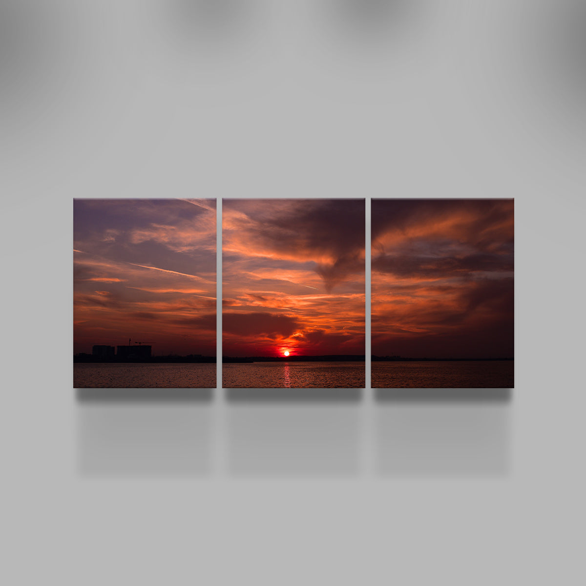 Bucharest Sunset 1 Wall Art
