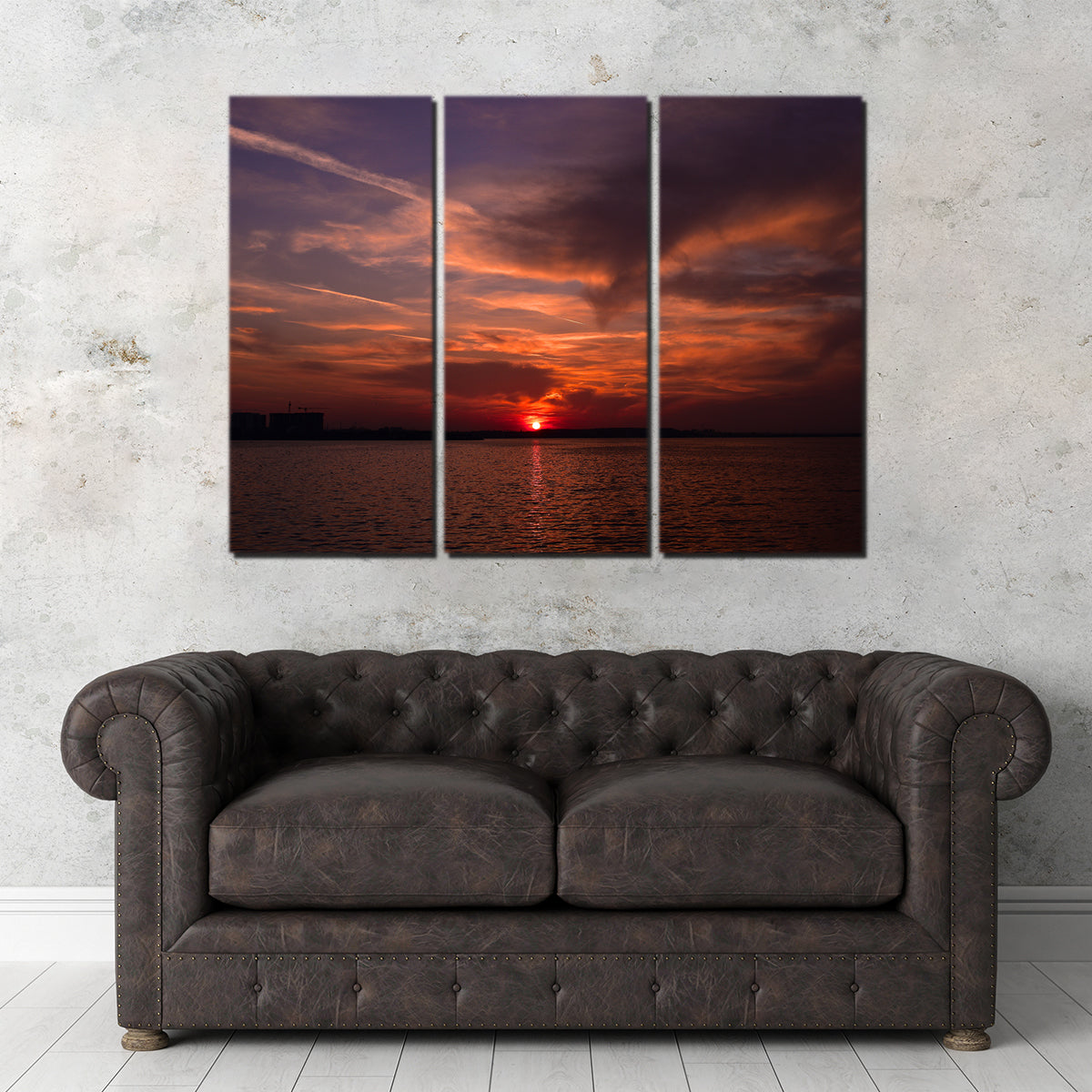 Bucharest Sunset 1 Wall Art