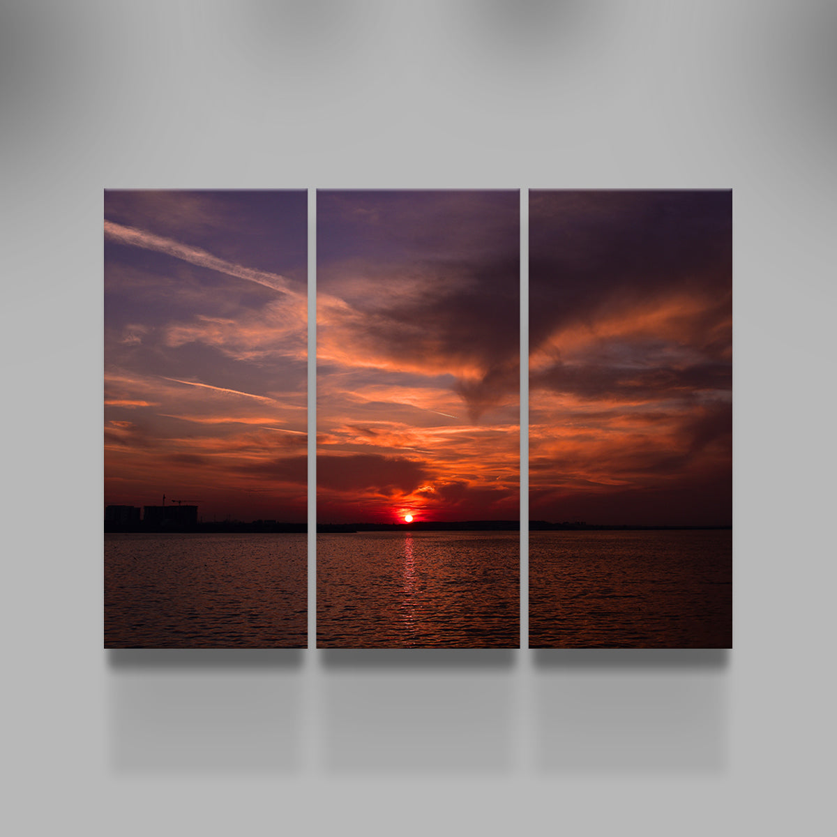 Bucharest Sunset 1 Wall Art