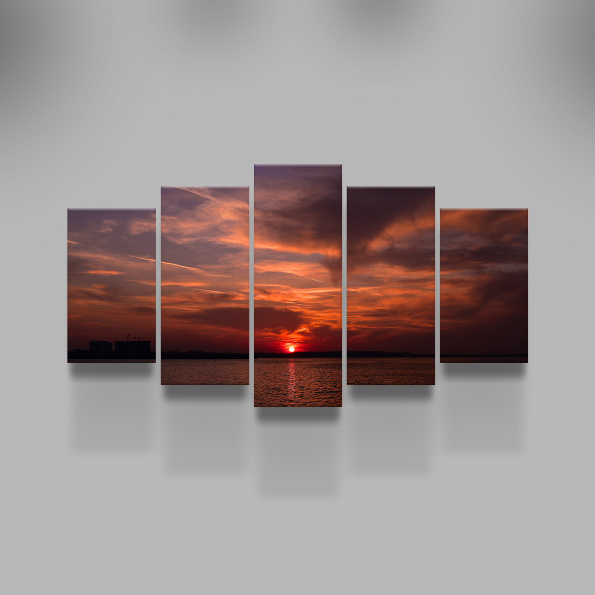 Bucharest Sunset 1 Wall Art