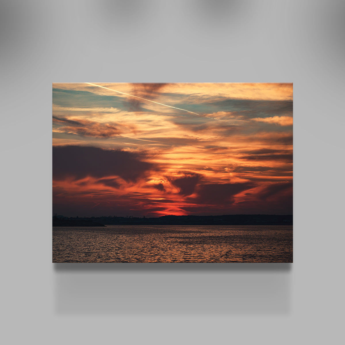 Bucharest Sunset 10 Wall Art