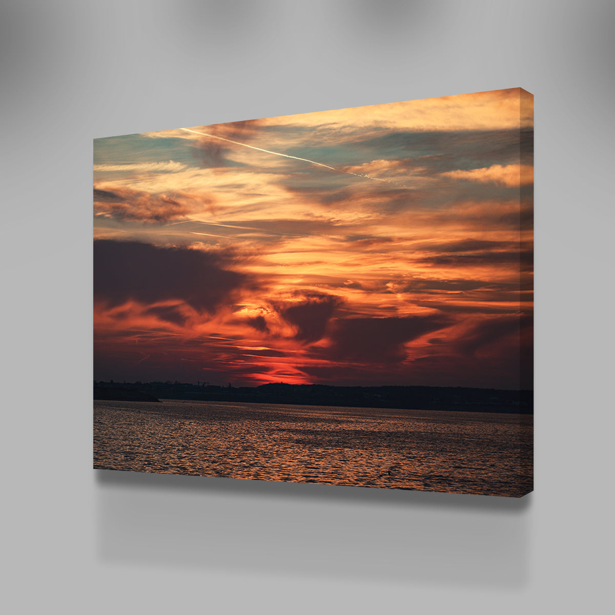 Bucharest Sunset 10 Wall Art