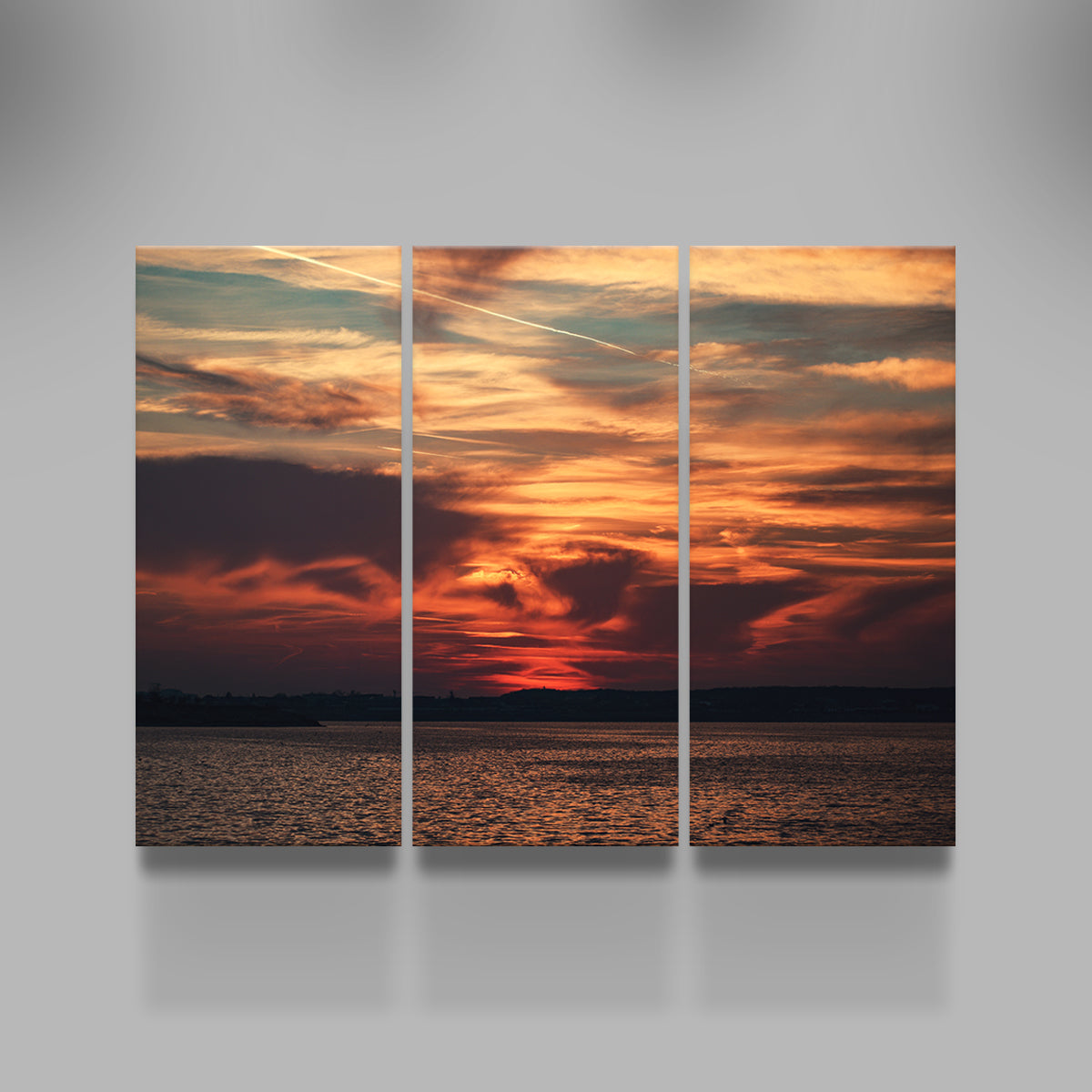 Bucharest Sunset 10 Wall Art