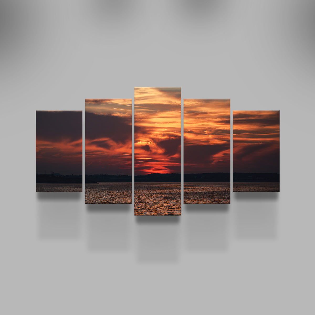 Bucharest Sunset 10 Wall Art